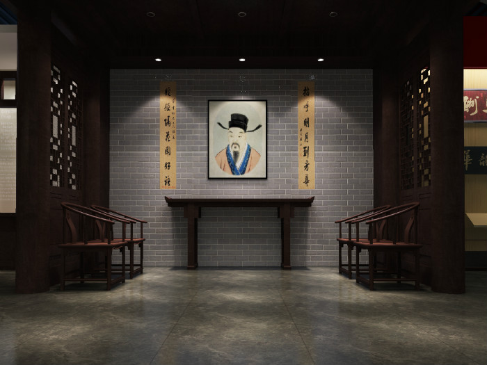 劉氏宗祠進(jìn)士展覽館設(shè)計(jì)